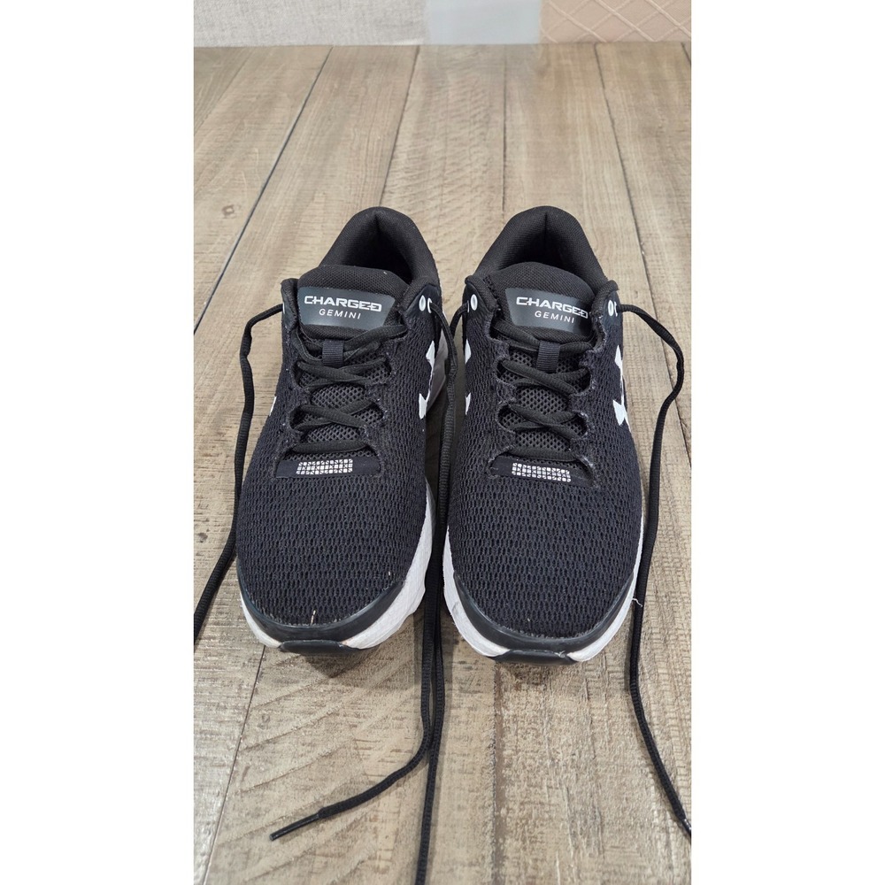 Under Armour Charged Gemini Women Black Running Shoes 9 3026630-001